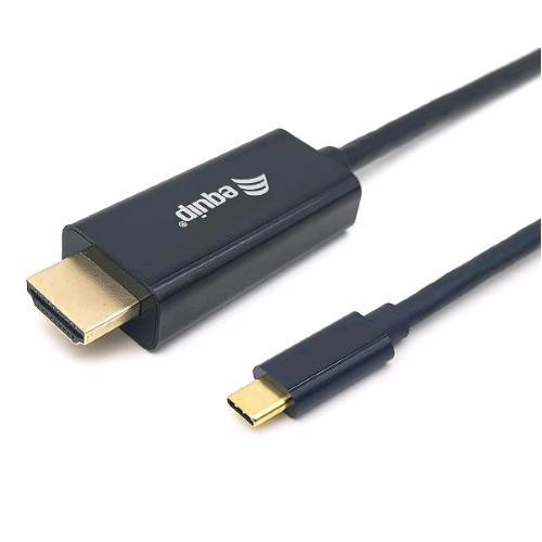 EQUIP CAVO DA USB-C THUNDERBOLT 3 AD HDMI 4K/30Hz 32AWG MASCHIO-MASCHIO CONNETTORI PLACCATI IN ORO 3 MT