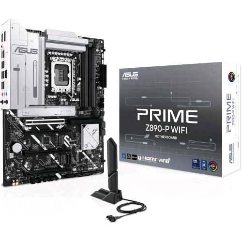 ASUS PRIME Z890-P WI-FI 7 INTEL Z890 ATX - 4 x DDR5 4 x M.2 4 x SATA III  SOKET 1851 HDMI/DISPLAYPORT