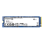 KINGSTON NV3 SSD 4 TB INTERNO M.2 2280 PCIe 4.0 x4 (NVMe) - Lettura: 6000 MB/s- Scrittura: 5000 MB/s