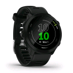 GARMIN FORERUNNER 55 SMARTWATCH 42mm 1.04" RUNNING CON GPS CARDIO PIANI DI ALLENAMENTO INCLUSI VO2MAX ALLENAMENTI PERSONALIZZATI GARMIN CONNECT IQ TAGLIA UNICA NERO