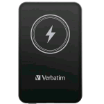 VERBATIM MAGNETIC WIRELESS POWER BANK 5.000mAh RICARICA WIRELESS MAGNETICA 15 W PD 20 W NERO
