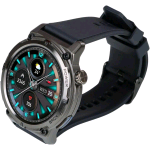 NILOX SPORTIVE TRAILROUND SMARTWATCH DONNA E UOMO CON MONITORAGGIO SALUTE, FITNESS E NOTIFICHE, RESISTENTE ALL'ACQUA E ALLA POLVERE, COMPATIBILE CON ANDROID E IOS