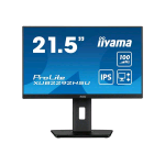 IIYAMA PROLITE XUB2292HSU-B6 21.5" LED FULL HD IPS 16:9 250 CD/mq CONTRASTO 1000:1 0.4ms 100Hz FREESYNC ALTOPARLANTI RUOTABILE IN VERTICALE HUB USB - 1 x HDMI 1 x DISPLAYPORT NERO 