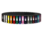 FAVORIT UNICO REGISTRATORE CON CUSTODIA FORMATO LEGALE IN PP 285X350X50 mm NERO CONF 12 Pz.