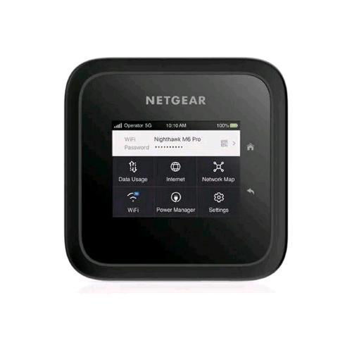 NETGEAR NIGHTHAWK M6 PRO MR6450-100EUS ROUTER MOBILE 5G HOT SPOT MOBILE WI-FI 6E NERO