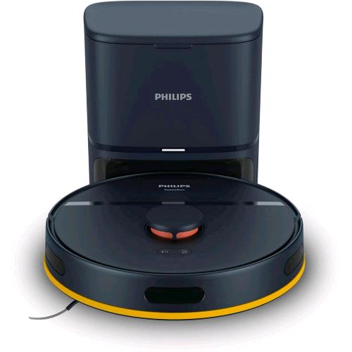 PHILIPS HOMERUN SERIE 2000 2-IN-1 ROBOT ASPIRAPOLVERE E LAVAPAVIMENTI CON 2700PA DI ASPIRAZIONE 130 MINUTI AUTONOMIA, NAVIGAZIONE LASER, STAZIONE AUTO-SVUOTAMENTO, CONTROLLO APP, BLU NOTTE