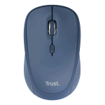 TRUST Yvi+ MOUSE OTTICO MULTI-DEVICE WIRELESS AMBIDESTRO RF 2.4GHz + BLUETOOTH 1.600 DPI BLUE