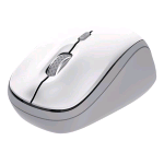 TRUST Yvi+ MOUSE OTTICO MULTI-DEVICE WIRELESS AMBIDESTRO RF 2.4GHz + BLUETOOTH 1.600 DPI BIANCO-GRIGIO