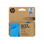 HP 937e EVOMORE CARTUCCIA INCHIOSTRO CIANO ORIGINALE PER OFFICEJET PRO 9110b, 9120e, 9720e, 9730e 1.650 pagine
