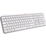 LOGITECH MX KEYS S TASTIERA WIRELESS BLUETOOTH PROFILO BASSO TASTI PROGRAMMABILI LAYOUT ITALIANO QWERTY USB-C GRIGIO CHIARO