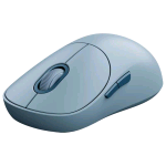 XIAOMI WIRELESS MOUSE 3 BLUE GL MOUSE OTTICO RF WIRELESS 2.4GHz + BLUETOOTH - 5 PULSANTI 1200 DPI BLU