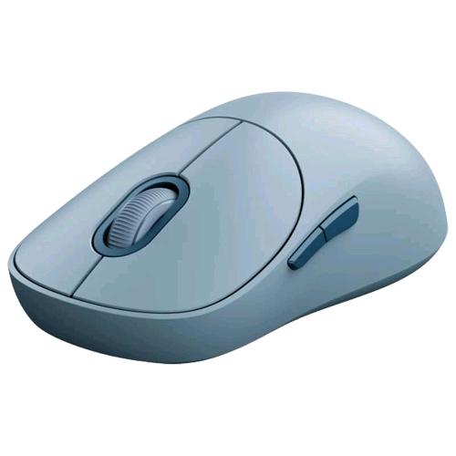 XIAOMI WIRELESS MOUSE 3 BLUE GL MOUSE OTTICO RF WIRELESS 2.4GHz + BLUETOOTH - 5 PULSANTI 1200 DPI BLU