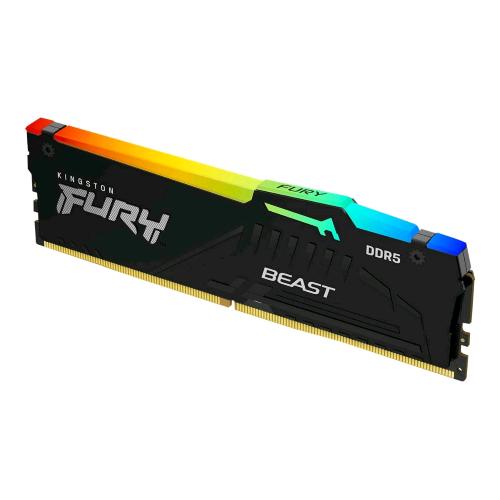 KINGSTON FURY BEAST RGB XMP 16GB DDR5 6.000MHz CL 30 DIMM