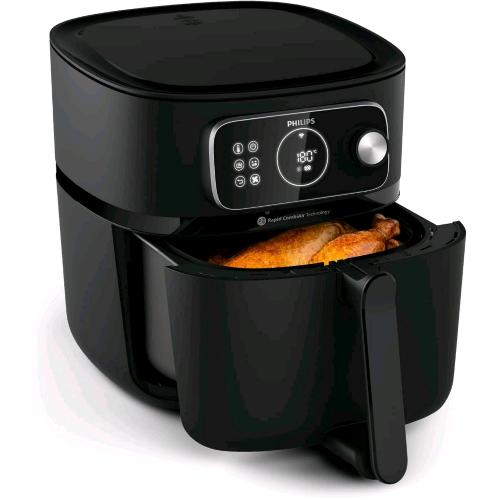 PHILIPS AIRFRYER COMBI 7000 SERIES XXL 8.3 LT 2 KG WI-FI TECNOLOGIA RAPID CombiAir NERO