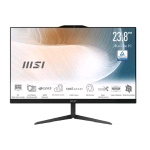 MSI MODERN AM242 1M-1237IT ALL IN ONE 23.8" INTEL CORE 5 120U RAM 8GB-SSD 512GB NVMe-IRIS Xe GRAPHICS-WEB CAM WI-FI GIGABIT LAN BLUETOOTH WIN 11 PROF (00-AE0721-1237) 