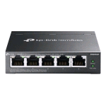TP-LINK OMADA ES205GP V1 SWITCH GESTITO - 4 x 10/100/1000 (PoE+) + 1 x 10/100/1000 PoE+ (65 W) DESKTOP