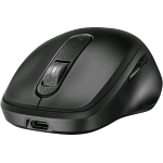 HP 510 MOUSE WIRELESS RICARICABILE RF 2.4GHz AMBIDESTRO RICARICA ULTRA VELOCE IN SOLII 3 MINUTI VIA USB-C 5 PULSANTI ROTELLA 2D 4.000 DPI NERO