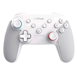 TRUST GXT1246W MUTA NINTENDO SWITCH CONTROLLER WIRELESS RICARICABILE CON COMANDI MOVIMENTO E FEEDBACK A VIBRAZIONE BIANCO