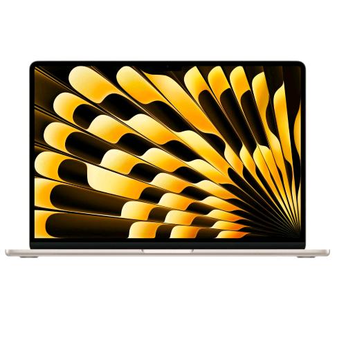 APPLE MACBOOK AIR 15" 15.3" CHIP APPLE M3 CPU 8-CORE E GPU 10-CORE RAM 16GB SSD 256GB ITALIA STARLIGHT