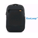 DELL ECOLOOP PREMIER SLIM ZAINO PER NOTEBOOK DA 16" IN MATERIALE RICICLATO 2 SCOMPARTI TASCA ANTERIORE E TASCHE LATERALI NERO