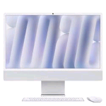 APPLE iMAC 2024 24" RETINA DISPLAY 4.5K VETRO NANO TEXTURE 23.5" CHIP APPLE M4 CPU 10-CORE GPU 10 CORE RAM 16GB SSD 256GB WI-FI 6E-GIGABIT LAN ITALIA ARGENTO
