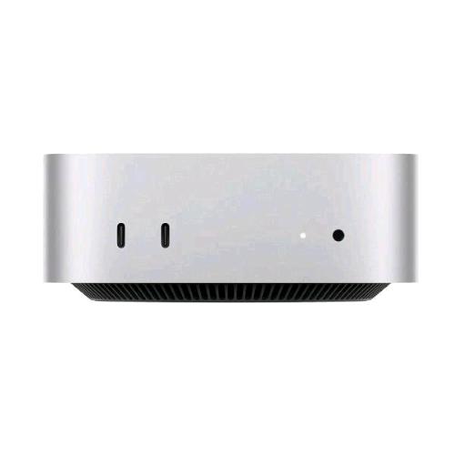 APPLE MAC MINI 2024 CHIP APPLE M4 CPU 10 CORE GPU 10 CORE RAM 16GB-SSD 512GB WI-FI 6E GIGABIT LAN ARGENTO