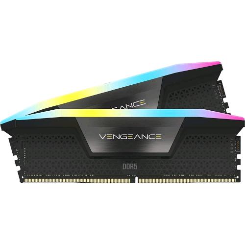 CORSAIR VENGEANCE RGB XMP 64GB KIT 2 x 32GB DDR5 6400MHz CL32 DIMM NERO