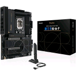 ASUS PROART Z890-CREATOR WI-FI 7 SCHEDA MADRE INTEL ATX, 16+2+1+2 FASI DI ALIMENTAZIONE, SLOT DDR5, PCIE 5.0 PER GPU DI NUOVA GENERAZIONE, 5 SLOT M.2, DUE PORTE THUNDERBOLT 5 TYPE-C, WIFI 7, NERA