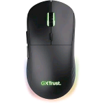 TRUST GXT927 REDEX+ MOUSE GAMING RGB WIRELESS 2.4GHZ 6 PULSANTI PROGRAMMABILI KAILH SWITCHES 94 ORE DI AUTONOMIA 25.000 DPI NERO