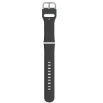 CELLY WATCHBAND UNIVERSAL CINTURINO UNIVERSALE PER TUTTI GLI SMARTWATCH (NO APPLE WATCH) 22mm IN SILICONE NERO