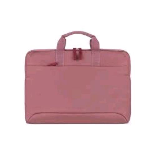 TUCANO SMILZA BORSA SUPERSLIM PER NOTEBOOK DA 15.6" E MACBOOK PRO 16" IN PLASTICA RICICLATA TASCA ESTERNA CON TRACOLLA ROSA