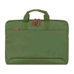 TUCANO SMILZA BORSA SUPERSLIM PER NOTEBOOK DA 15.6" E MACBOOK PRO 16" IN PLASTICA RICICLATA TASCA ESTERNA CON TRACOLLA VERDE
