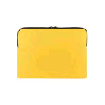 TUCANO GOMMO CUSTODIA PER NOTEBOOK DA 14" E MACBOOK AIR 15" IN MATERIALE GOMMATO IMPERMEABILE TASCA ESTERNA GIALLO