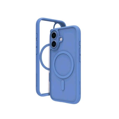 DBRAMANTE 1928 APPLE iPHONE 16 COVER IN PVC MagSafe INDIGO