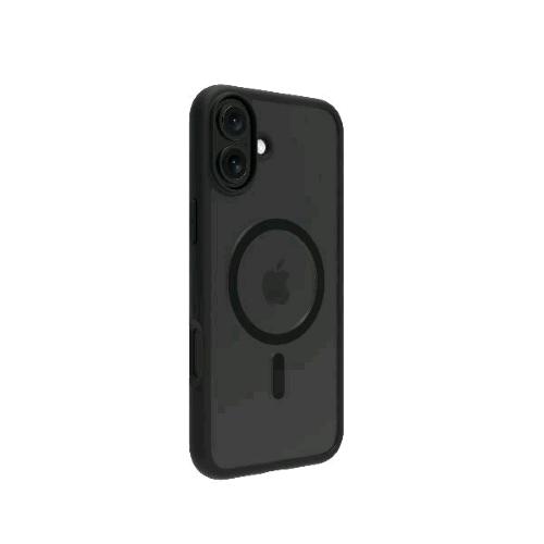 DBRAMANTE 1928 APPLE iPHONE 16 PLUS COVER IN PVC MagSafe NERO
