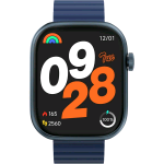 IMIKI FRAME LITE ST2 SMARTWATCH UOMO DONNA 1,9" ISP BLUETOOTH CINTURINO MAGNETICO MISURA OSSIGENO NEL SANGUE E FREQUENZA CARDIACA ANDROID E IOS BLU BLACK