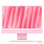 APPLE iMAC 2024 24" RETINA DISPLAY 4.5K ALL IN ONE 23.5" CHIP APPLE M4 CPU 8-CORE GPU 8 CORE RAM 16GB SSD 256GB WI-FI 6E-GIGABIT LAN ITALIA ROSA
