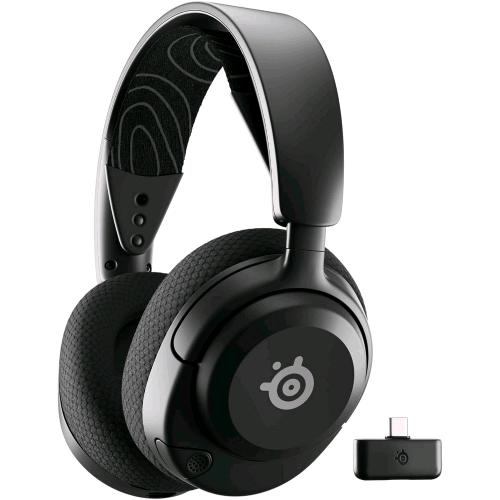STEELSERIES ARCTIS NOVA 5 CUFFIE GAMING WIRELESS BLUETOOTH + RF WIRELES 2.4GHz NERO