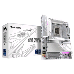 GIGABYTE Z890 AORUS ELITE WI-FI 7 ICE Scheda Madre - Supporta CPU Intel Core Ultra (Serie 2), VRM a 16+1+2 fasi, fino a 8800MHz DDR5 (OC), 1xPCIe 5.0 + 3xPCIe 4.0, Wi-Fi 7, LAN 2.5GbE, Thunderbolt 4