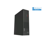 YASHI YY85121 DESKTOP SFF 8 LT i3-10105 RAM 8GB-SSD 512 NVMe-INTEL GRAPHICS-GIGABIT LAN TASTIERA E MOUSE USB-WIN 11 PROF NERO