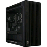ASUS PROART PA602 WOOD TG PWM BLACK CASE GAMING E-ATX IN VETRO TEMPERATO SUPPORTO PER DISSIPATORE DA 420mm VENTOLE DA 140mm E 200mm RILEVATORE DI POLVERE IR PRESA D’ARIA LATERALE NERO