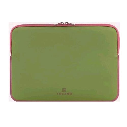 TUCANO ELEMENTS CUSTODIA PER MACBOOK AIR/PRO 13" IN NEOPRENE CON FASCIA ELASTICA INTERNA VERDE 