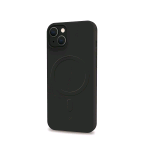CELLY APPLE iPHONE 15 COVER IN MORBIDO TPU Magsafe NERO