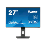 IIYAMA PROLITE XUB2792UHSU-B6 27" LED ULTRA HD 4K IPS 3840 x 2160 350 CD/mq 4ms 60Hz ALTOPARLANTI HDMI DISPLAYPORT USB-C NERO