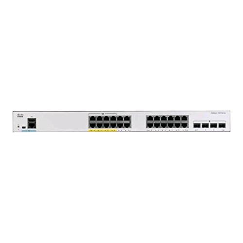 CISCO CATALYST 1000-24FP-4G-L SWITCH GESTITO L2 - 24 x 10/100/1000 (PoE+) + 4 x Gigabit SFP (uplink) PoE+ (370 W) MONTABILE SU RACK