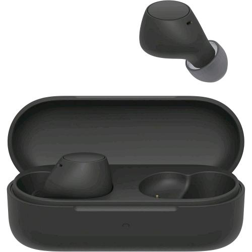 SONY WF-C510B CUFFIE AURICOLARI TRUE WIRELESS CONNESSIONE BLUETOOTH MULTIPOINT AMBIENT SOUND IPX4 SPOTIFY TAP DURATA 22 ORE NERO