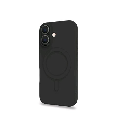 CELLY APPLE iPHONE 15 PRO COVER IN MORBIDO TPU Magsafe NERO