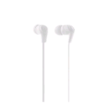 LINK AURICOLARI STEREO CON MICROFONO JACK 3.5mm BIANCO