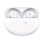 OPPO ENCO AIR 4 PRO AURICOLARI TRUE WIRELESS BLUETOOTH 5.4 DRIVER IN TITANIO DA 12.4mm CANCELLAZIONE DEL RUMORE AI CONTROLLI TOUCH MOONLIGHT WHITE
