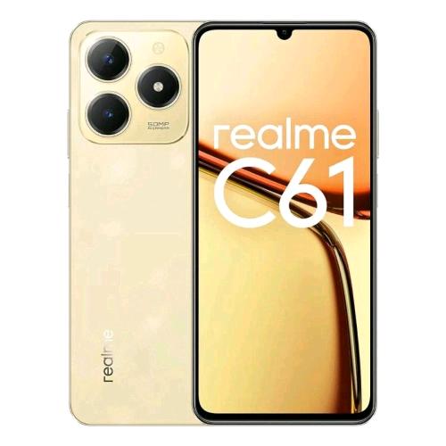 REALME C61 DUAL SIM 6.7" OCTA CORE 256GB RAM 6GB 4G LTE EUROPA SPARKLE GOLD